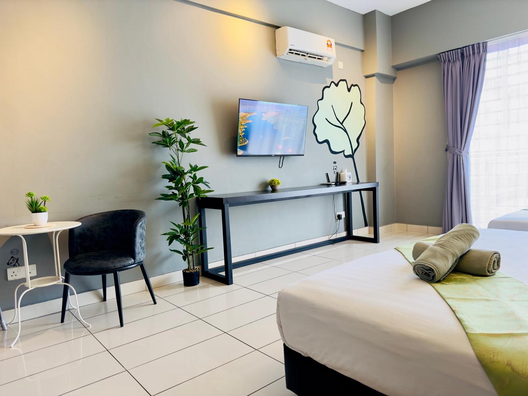 Owl Nest Suite' At Aeropod Sovo 코타키나발루 객실 사진